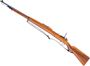Used Mauser Model 1908 Brazilian Contract Bolt-Action Rifle - 7x57, 29.5" Barrel, Full Miliitary Wood Stock, Matching Numbers, Matching Bayonet, Framed Original Test Target, Leather Sling, Muzzle Cap, Very Good Condition