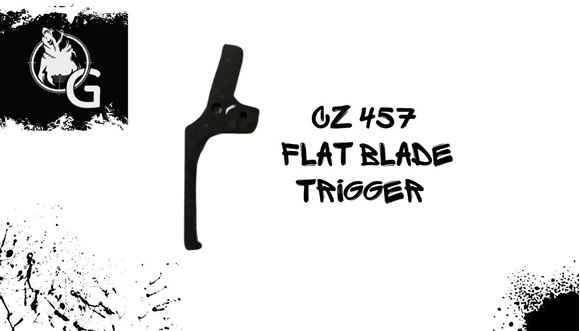 Gunsmoke CZ 457 Flat Blade Trigger Only