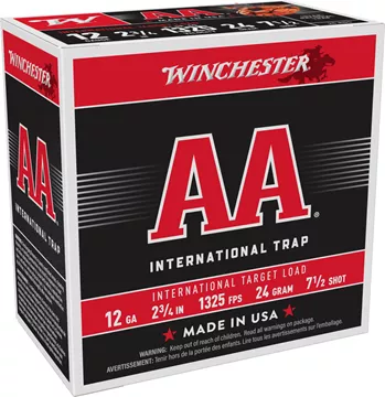 Winchester Target AA International Trap Shotgun Ammunition