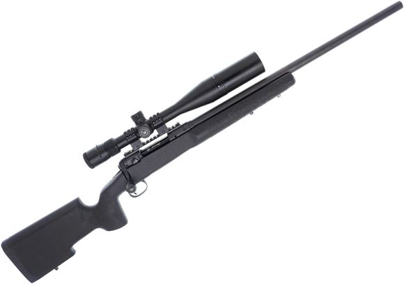 Used Savage Model 10 FCP Bolt Action 308 Win, 24" Heavy Barrel, With Vortex Optics Viper 6.5-20x50mm Scope, McMillan Fiberglass Stock, AccuTrigger, One Mag, Good Condition