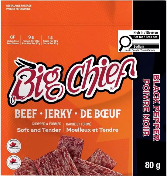 Big Chief Black Pepper Beef Jerky
