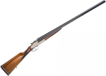 Used Trust Eibarres (Spain) Side-by-Side 12ga, 2 3/4" Chambers, 28" Barrels (IM,XF), Engraved Receiver, Double Triggers, Rubber Buttpad, Very Good Condition